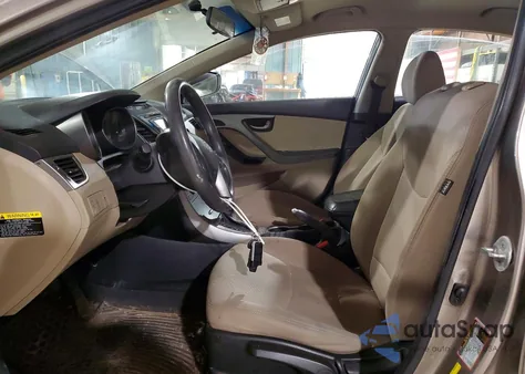 2014 Hyundai Elantra Se z USA, uszkodzony, nr VIN 5NPDH4AE4EH527836